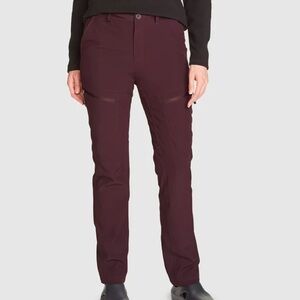 Like New Eddie Bauer 2.0 Polar Fleece Lined Pants Blackberry Size 14